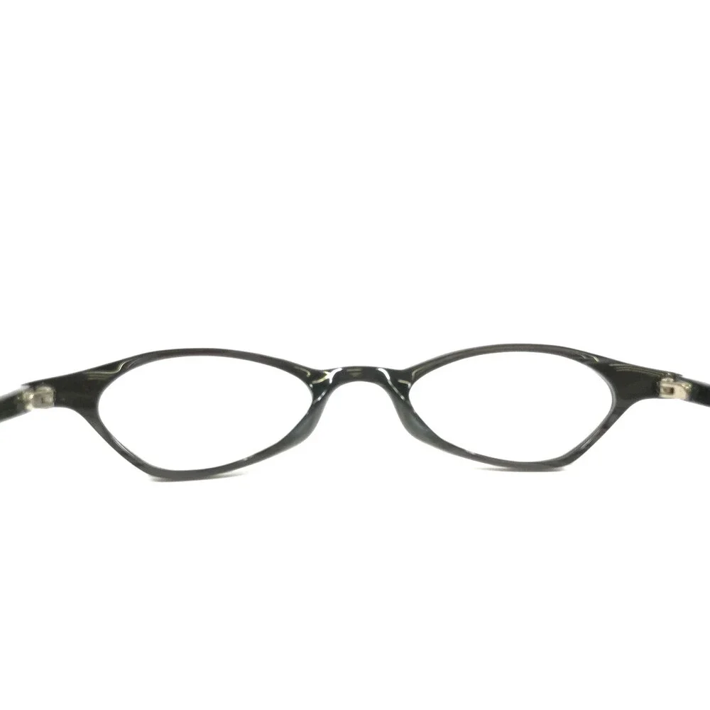 Ogi Petite Eyeglasses Frames 7033/142 Gray Green Oval Full Rim 42-19-140